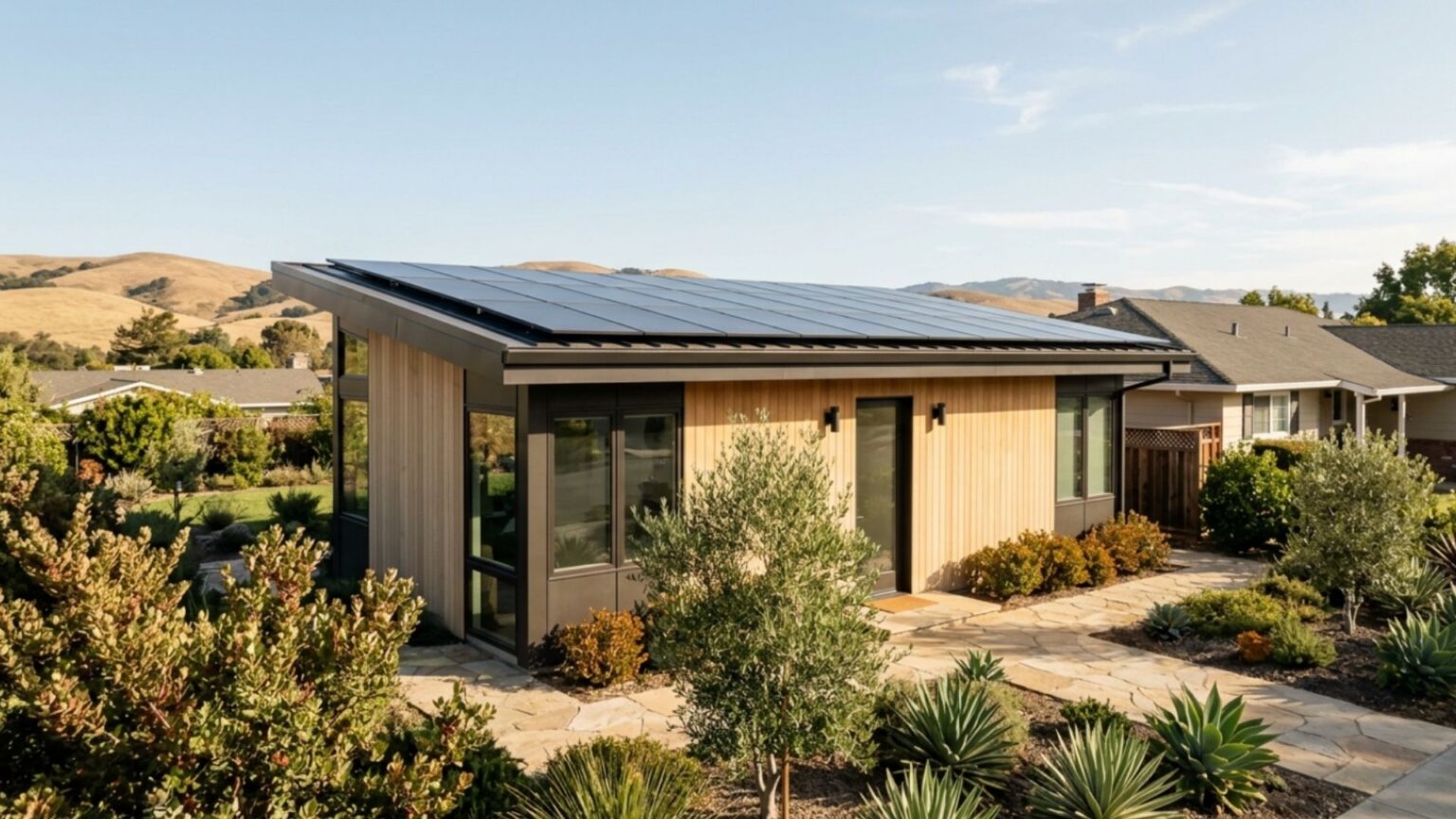 Plot Layout Solar Panel ADU Solar Panel Requirements in California